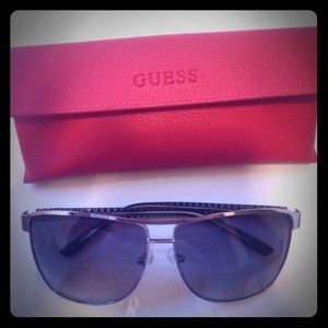 Guess Square Aviator sunglasses